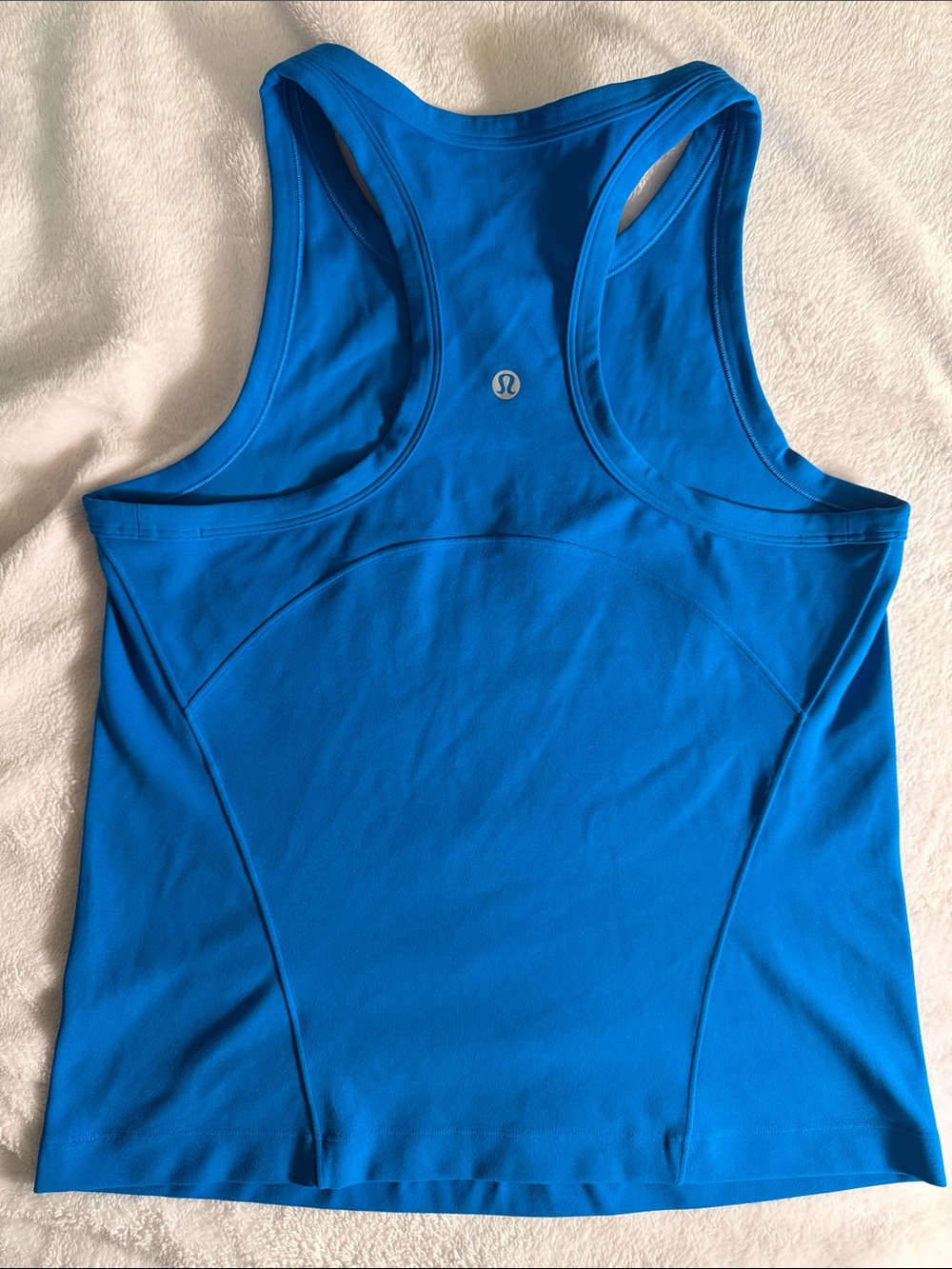 lululemon athletica Women’s Athletic Racerback Tank - Blue size 4